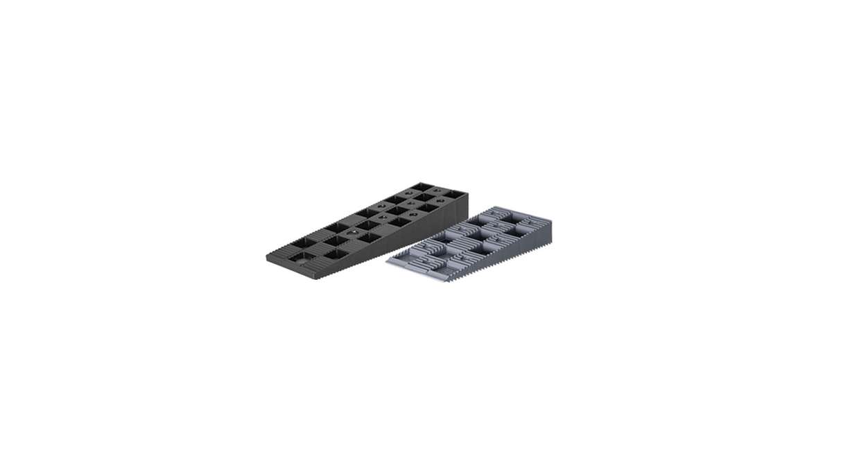 planeo cales de réglage en plastique gris 14-40mm