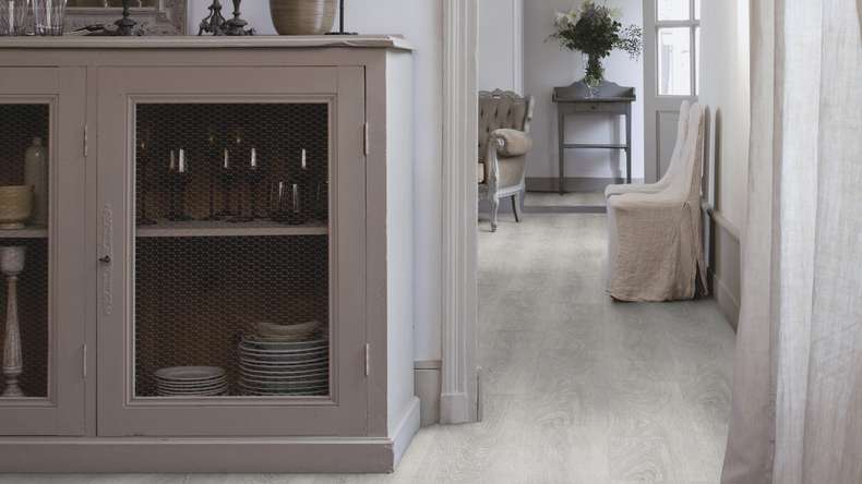 Gerflor Vinyle à coller - Virtuo 30 EIR Bohem Dark Grey | gaufrage synchrone (38991457)