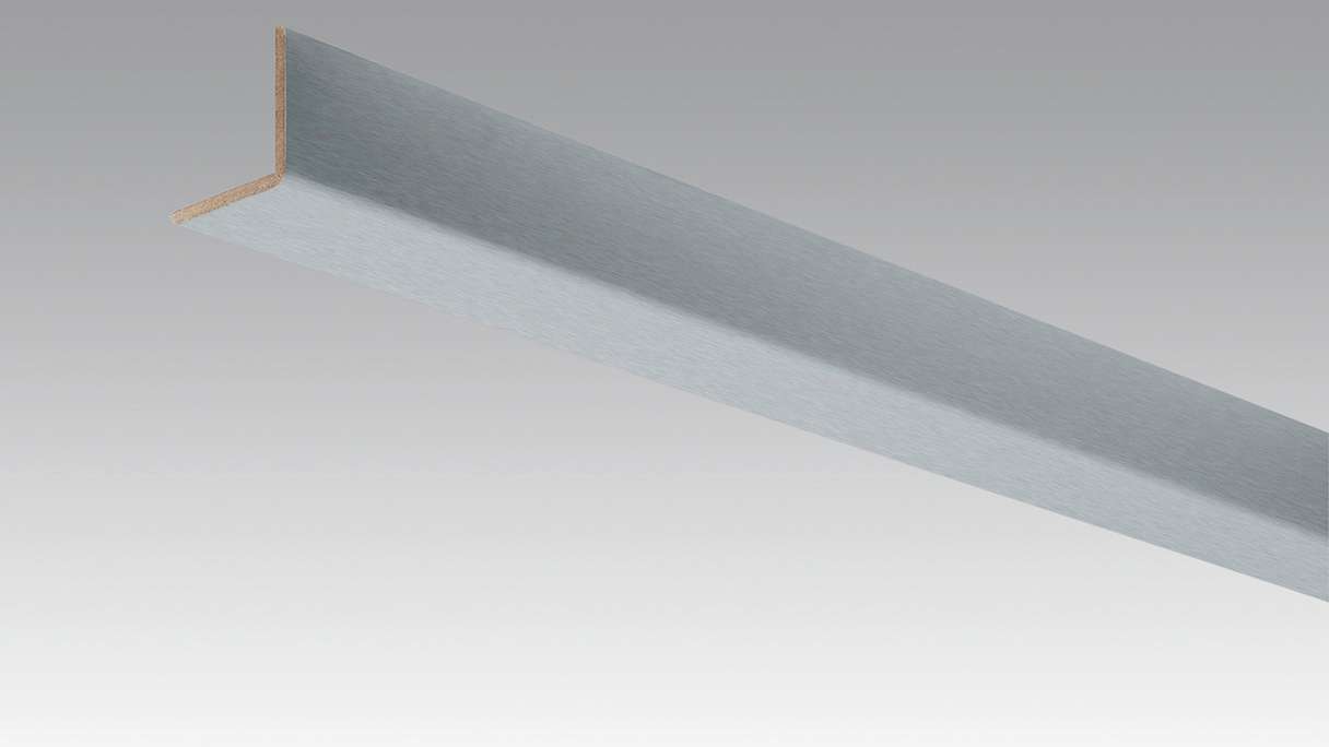 Plinthes MEISTER Plinthes d'angle en acier inoxydable DF 063 - 2380 x 33 x 3,5 mm