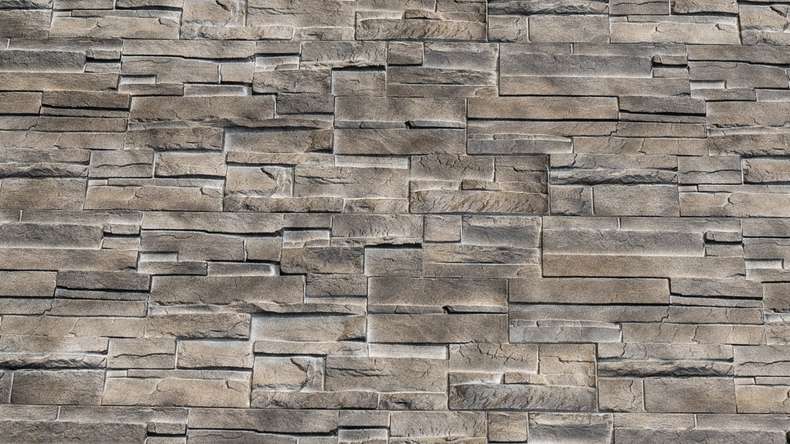 planeo revêtement mural aspect pierre - NovikStone DS Silex Flint - 1054 x 334 mm