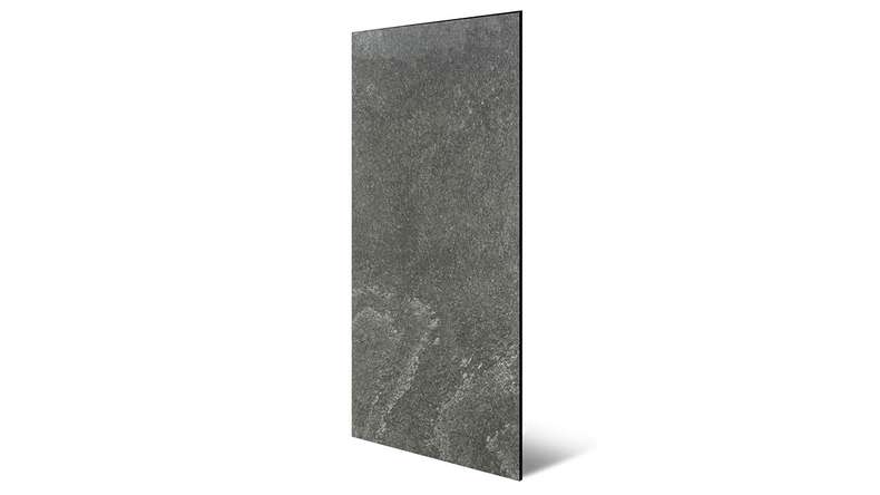 planeo Panneau acoustique - MixWall Mineral Mood Grey Slate 52 x 104 cm | Pierre véritable (PLMW-20411C)