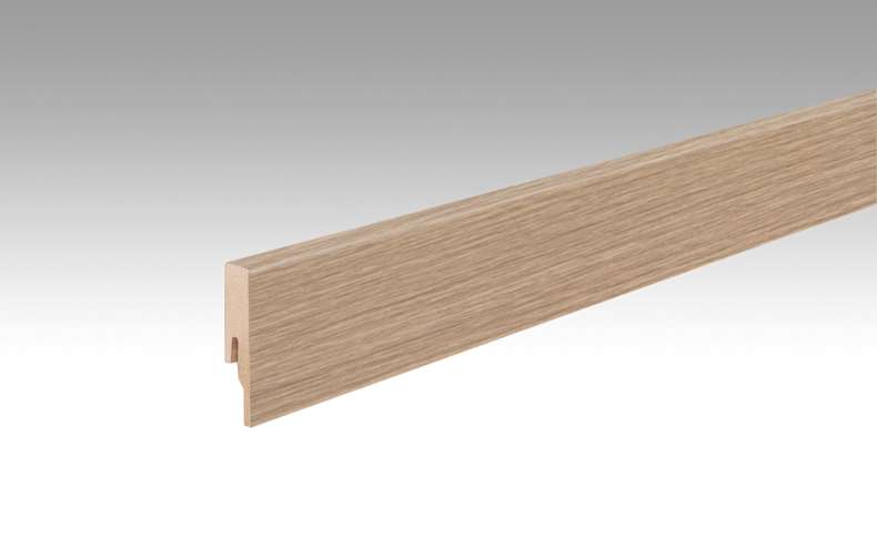 Plinthes MEISTER plinthes à verrou chêne clair 6841 - 2380 x 60 x 16 mm