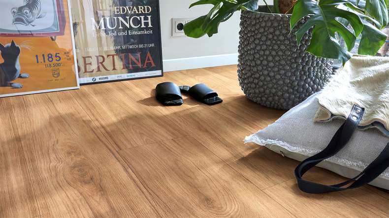 MEISTER Stratifié - MeisterDesign LD 200 Teak 07145 | Made in Germany (600004-1288244-07145)