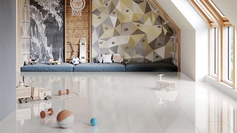 planeo Stratifié - STONE 2.0 Blanc Brillant