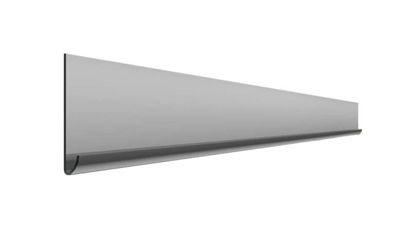 Zierer barre de démarrage galvanisée - 3200 mm