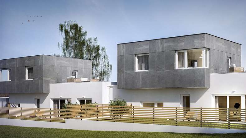 planeo EVOLITH Slate&Stone - Revêtement mural en pierre naturelle Stellar Void 1220 x 610 mm