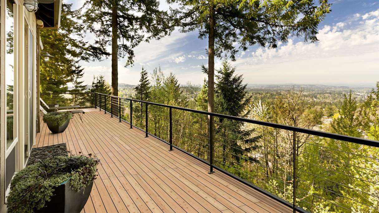 TerraWood Terrasse en bois - Mélèze canadien - lisse des deux côtés