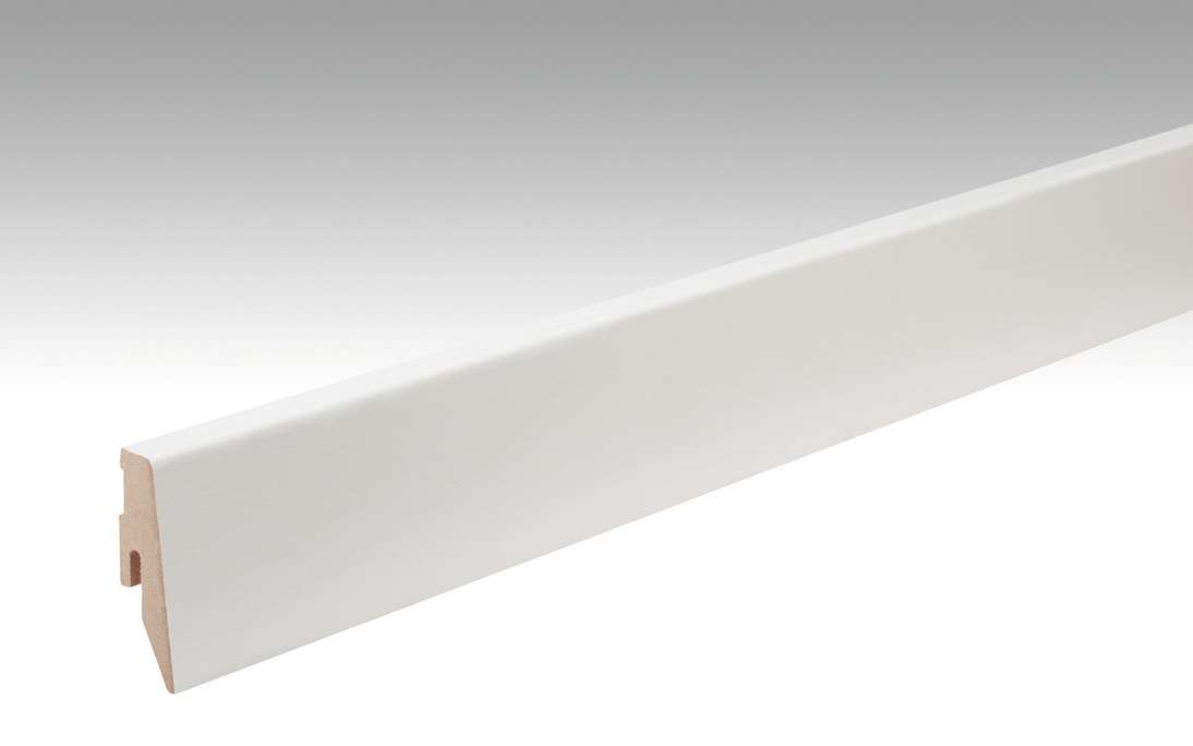 Plinthes MEISTER en frêne blanc pur 1073 - 2380 x 60 x 20 mm