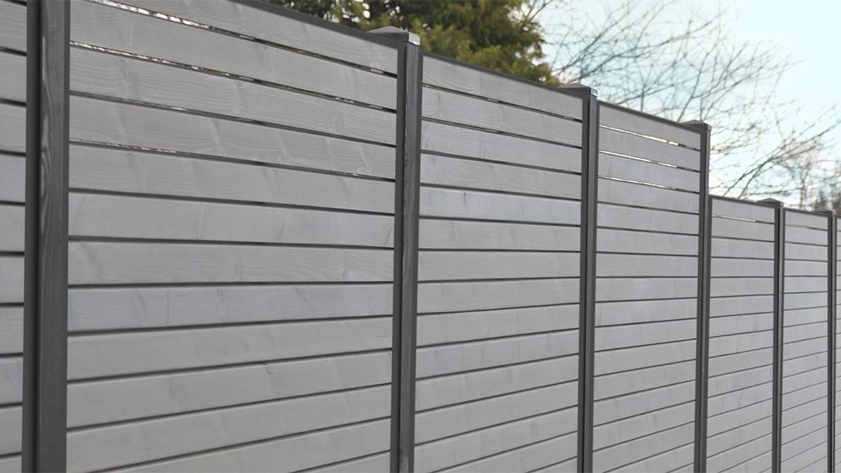 Kit de montage pour clôture brise-vue planeo Build 19-23 | 24-27 mm