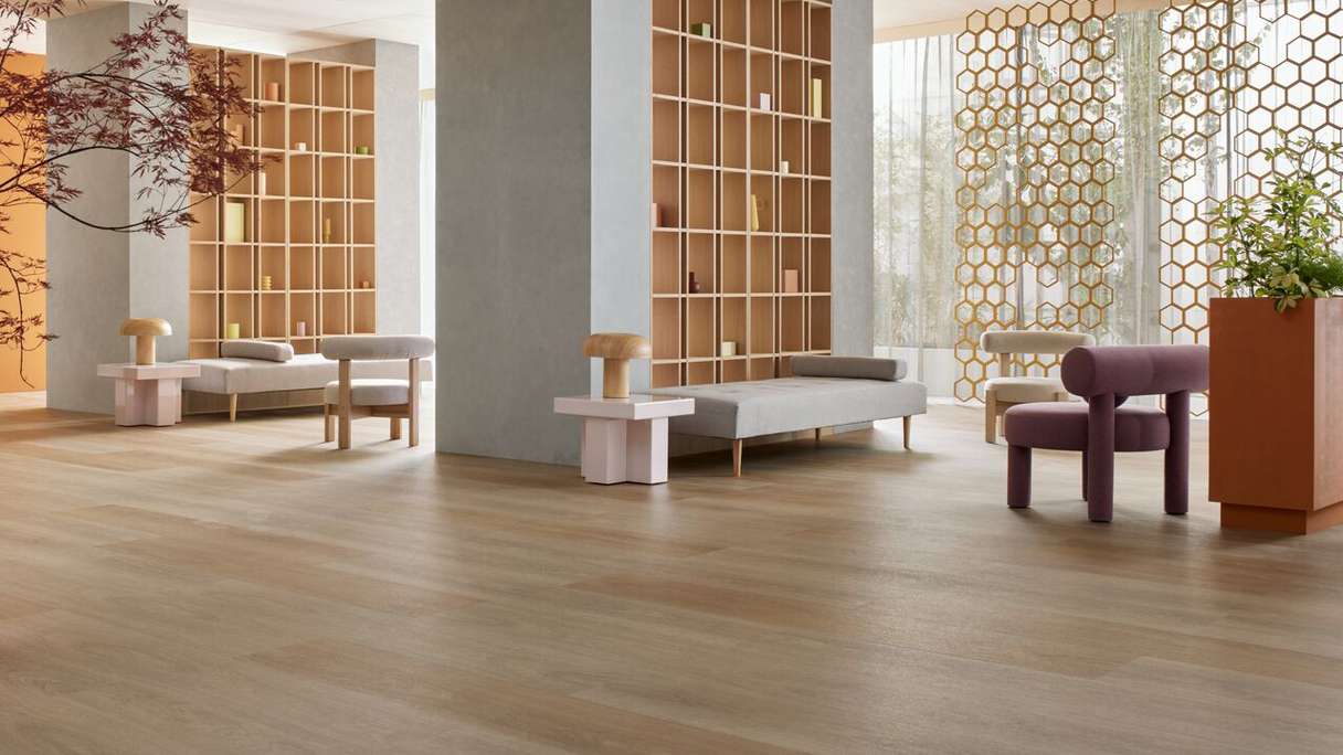 Forbo Allura Wood 55 Vinyle à coller - Light Giant Oak (60288DR5)