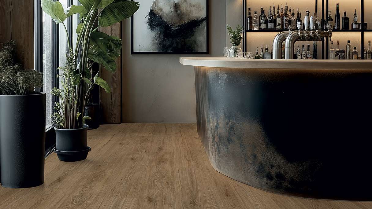 Gerflor Vinyle à clic Rigid - Création 70 Clic City Oak Grey | Aspect authentique (61281718)