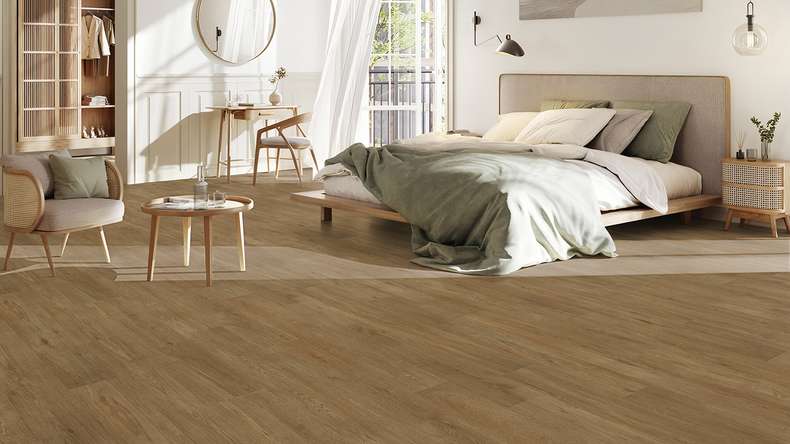 Revêtement Gerflor CV - HQR Nature 2465 Otelo Brown