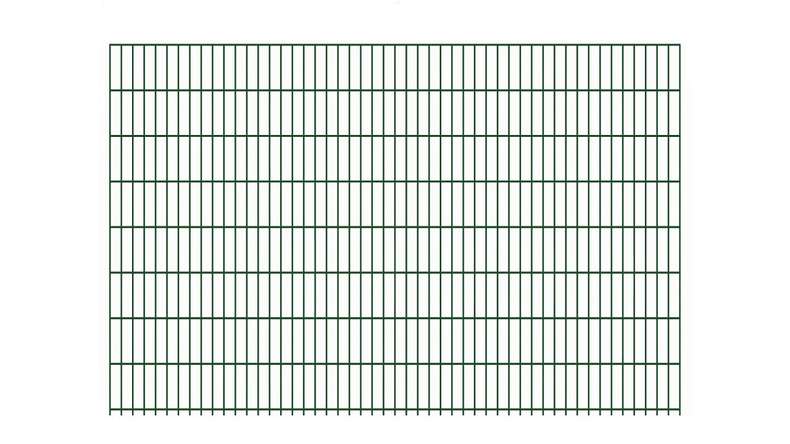 Panneau double fil lourde 8/6/8 - Largeur 2510 mm RAL 6005 vert mousse