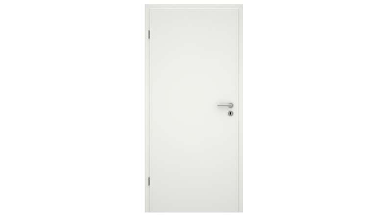 planeo Porte intérieure VELA Calma blanc 9010 chant arrondi | SMH - 2110 x 610|735|860|985 mm