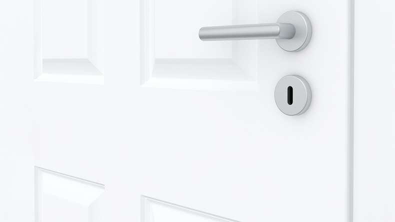 planeo Porte intérieure de style maison de campagne PUREA Casa 4 laque blanche 9003 chant design | laqué - 1985 x 610|735|860|985 mm
