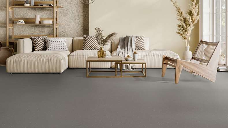 Revêtement Gerflor CV - TEXLINE Nature 2376 Smooth Tierra