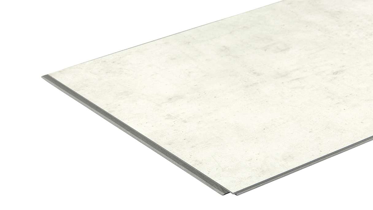 planeo StrongWall - Revêtement mural en plastique XL Light Cement 260 x 90 cm