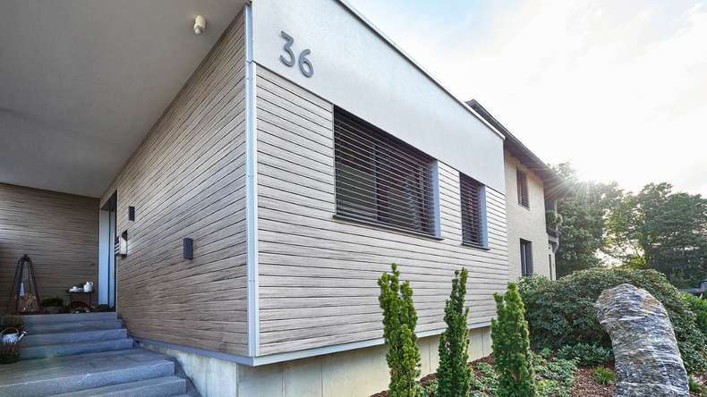 planeo Fassado - bardage composite façade gris graphite