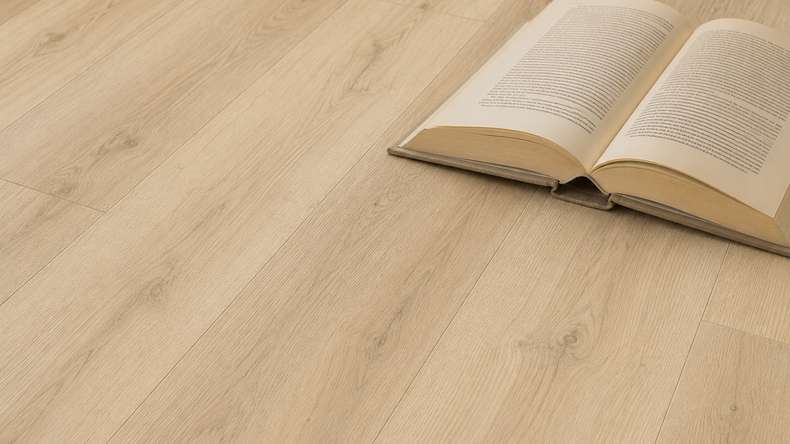 planeo Rigid Klick Vinyl - SolutionX 2in1 BigSize Noble Oak 1,83m lange XL Diele | Trittschalldämmung integr. (ECF-BS-88)