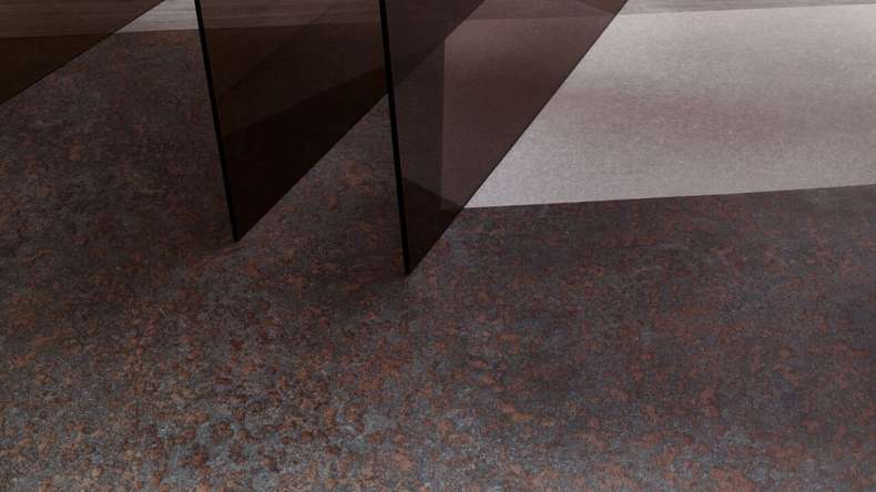 Forbo Allura Material 55 vinyle adhésif - Oxidized Strata (63675DR5)