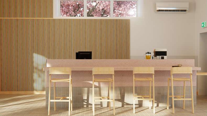 planeo Panneaux acoustiques - chêne naturel 2480 x 600x 21.5 mm | ignifugé