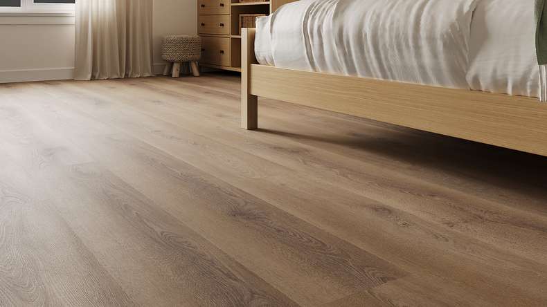 planeo Sol PVC rigide clipsable - Chêne Chania Plancher XL de 1,82 m de long (P72206U)