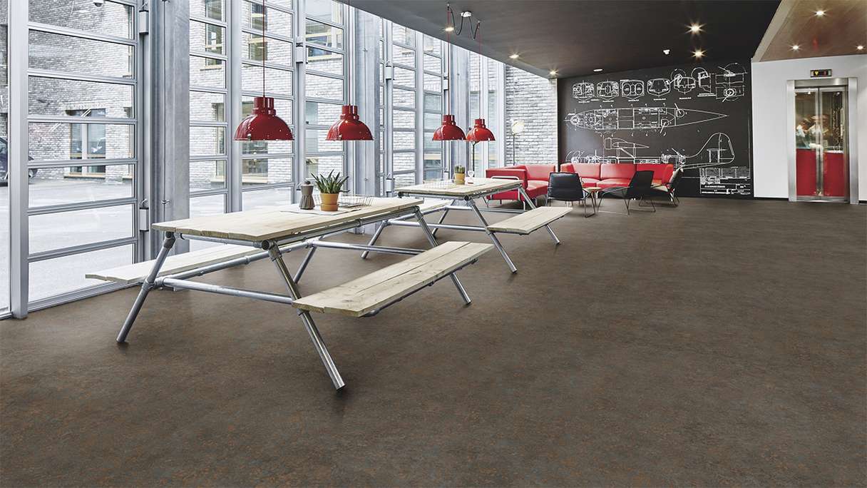 Forbo Allura Material 70 vinyle adhésif - Corroded Strata (63673DR7)