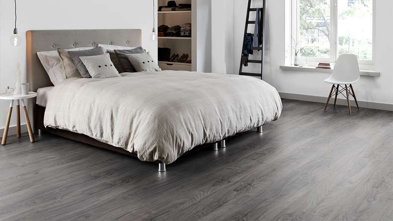 Forbo Allura Wood 70 Vinyle à coller - Chêne Anthracite Rustique (60306DR7)