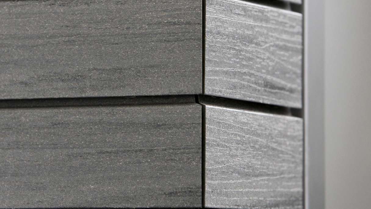 planeo Fassado - bardage composite façade gris graphite