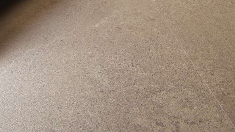Gerflor Vinyle à clic Rigid - Création 55 Clic Curton Stone Taupe | Aspect authentique (60891604)