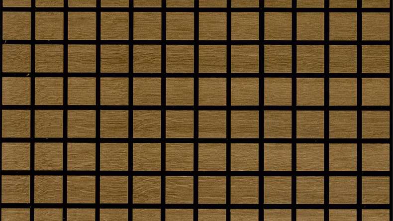 Skaben Panneau acoustique SilentWall Cube - Chêne Rustique - 61 x 61 cm