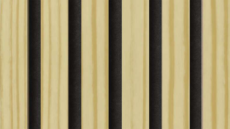 planeo Panneaux acoustiques - pin 2480 x 600 x 21.5 mm | ignifugé