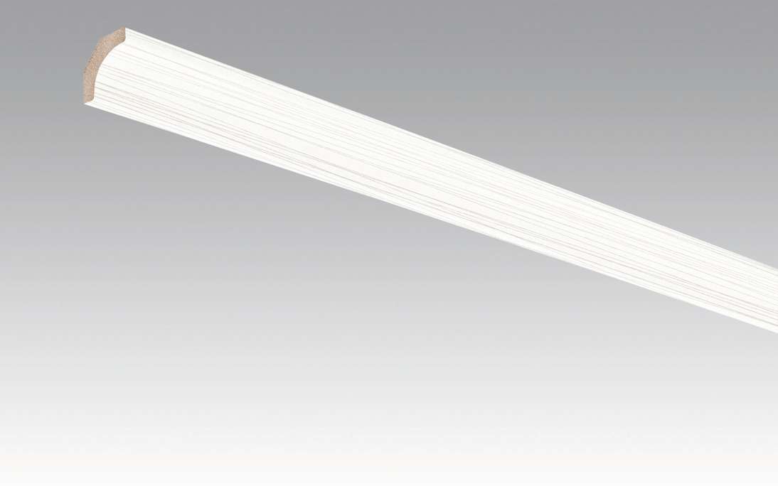 Plinthes MEISTER moulures à gorge bande argent 4021 - 2380 x 22 x 22 mm