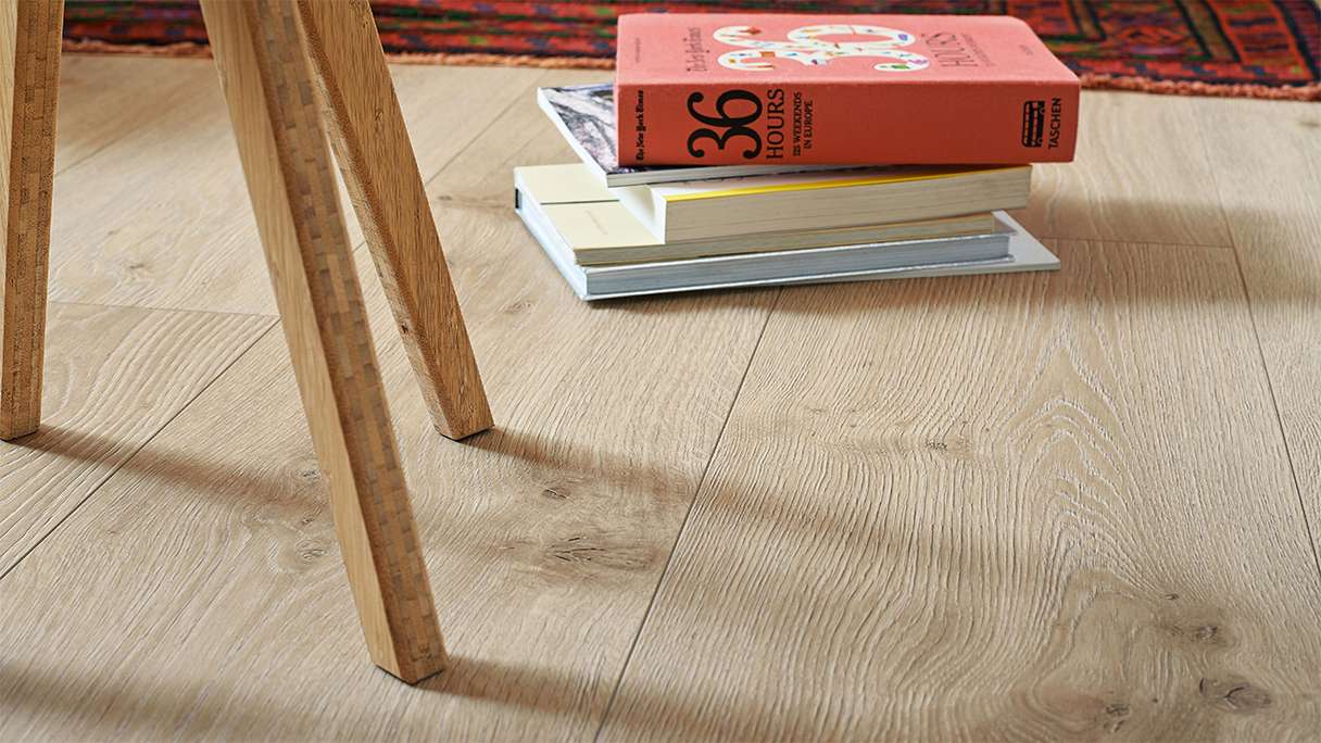 MEISTER Stratifié - MeisterDesign LL 250 Chêne Atacama 6380 | gaufrage synchrone (600009-2052248-06380)