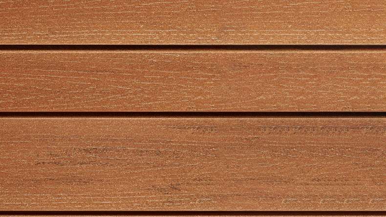 planeo Fassado - bardage composite façade brun ambré XXL 4 m