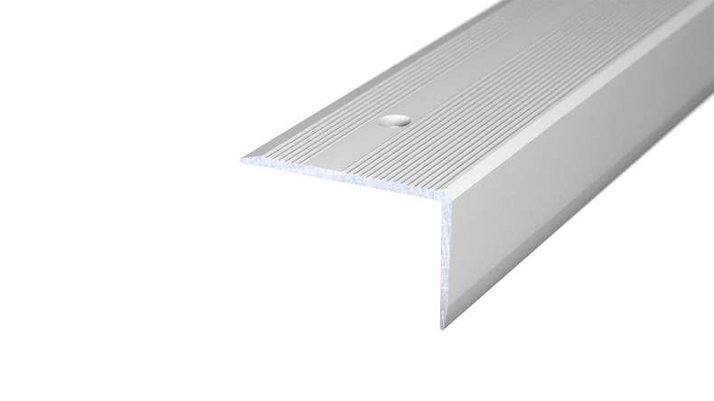 planeo Profilé pour nez de marche 392 argent 250 cm