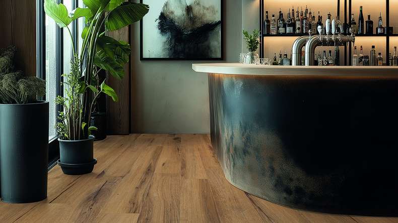 Gerflor vinyle à coller - Creation 30 Cedar Golden