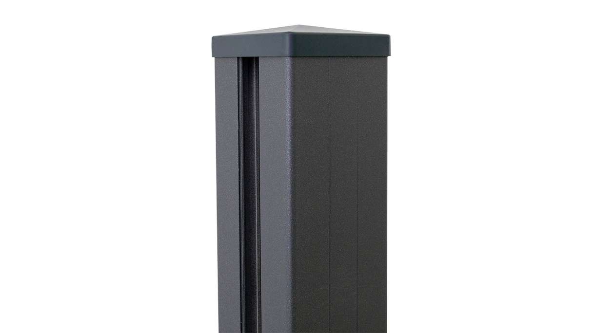 planeo Gardence Metallic - Poteaux en aluminium