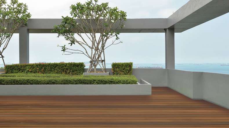 TerraWood terrasse bois - IPÉ PRIME 21 x 145 x 2450mm deux faces lisses