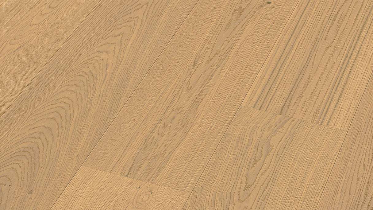 Sol en bois MEISTER Lindura HD 400 - 08966 Chêne naturel crème ultra-mat 2200 x 205 x 11 mm (500214-2200205-08966)
