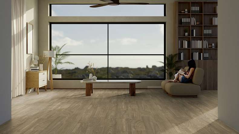 Revêtement Gerflor CV - TEXLINE Nature 2388 Woodring Honey