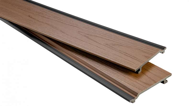 planeo NOVA - Panneau de façade WPC CoEx Classic Teak 2,90 m