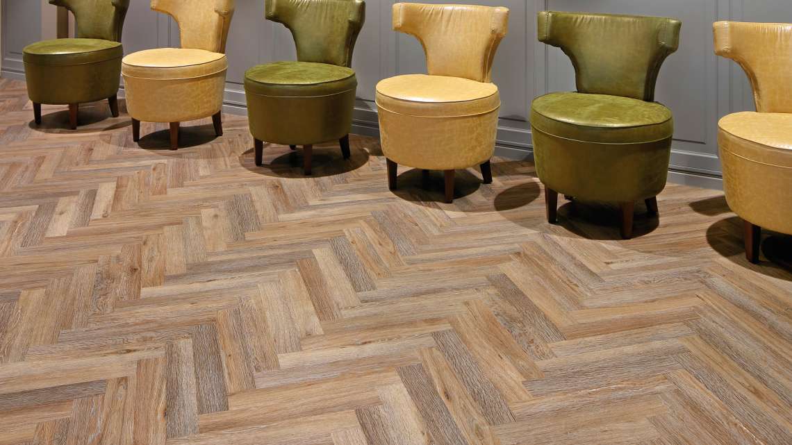 Project Floors Vinyle à coller - Herringbone PW 3610/HB (PW3610HB)