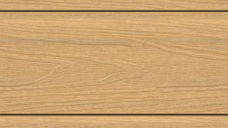 planeo MAXLine Nature - WPC CoEx lame de terrasse XL gainée chambre creuse - sable 3m structuré/lisse brossé
