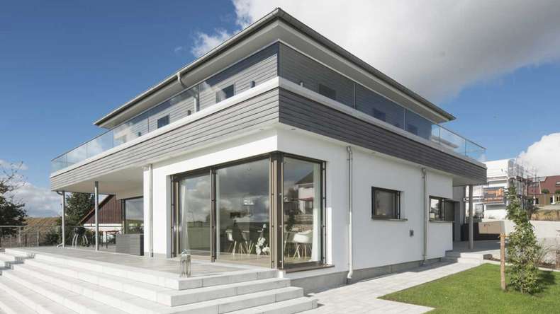 planeo Fassado - bardage composite façade gris graphite