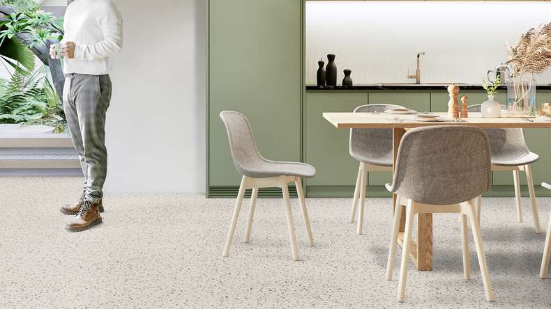 Revêtement de sol Gerflor CV - TEXLINE Nature 2144 Confetti Beige