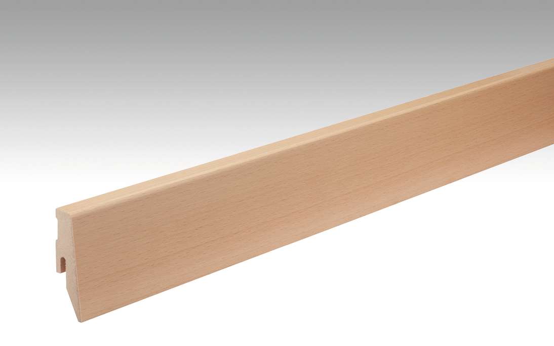 Plinthes MEISTER hêtre 019 - 2380 x 60 x 20 mm