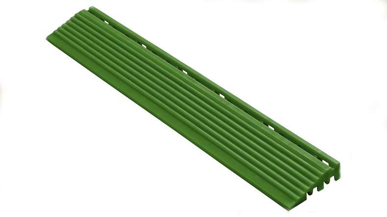 planeo partie latérale pour carreaux de terrasse à clipser 40 x 40 cm - vert