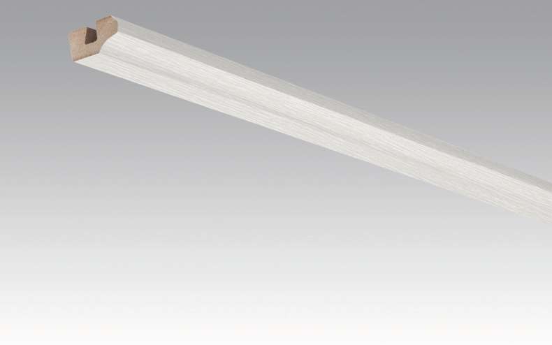 Plinthes MEISTER Fineline blanc 4029 - 2380 x 38 x 19 mm