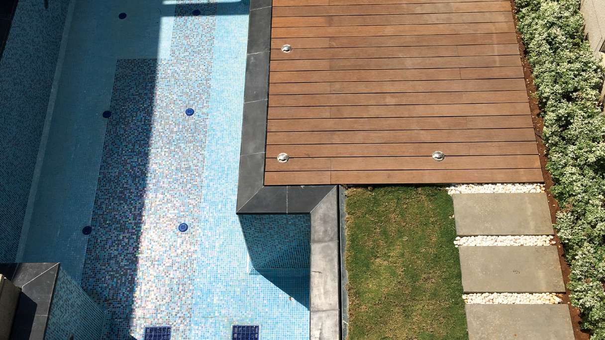 planeo terrasse bois - Bambou léger lisse/rainuré